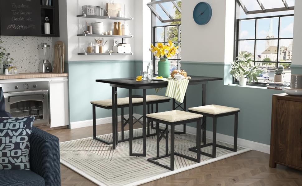 kitchen dining table set of 4