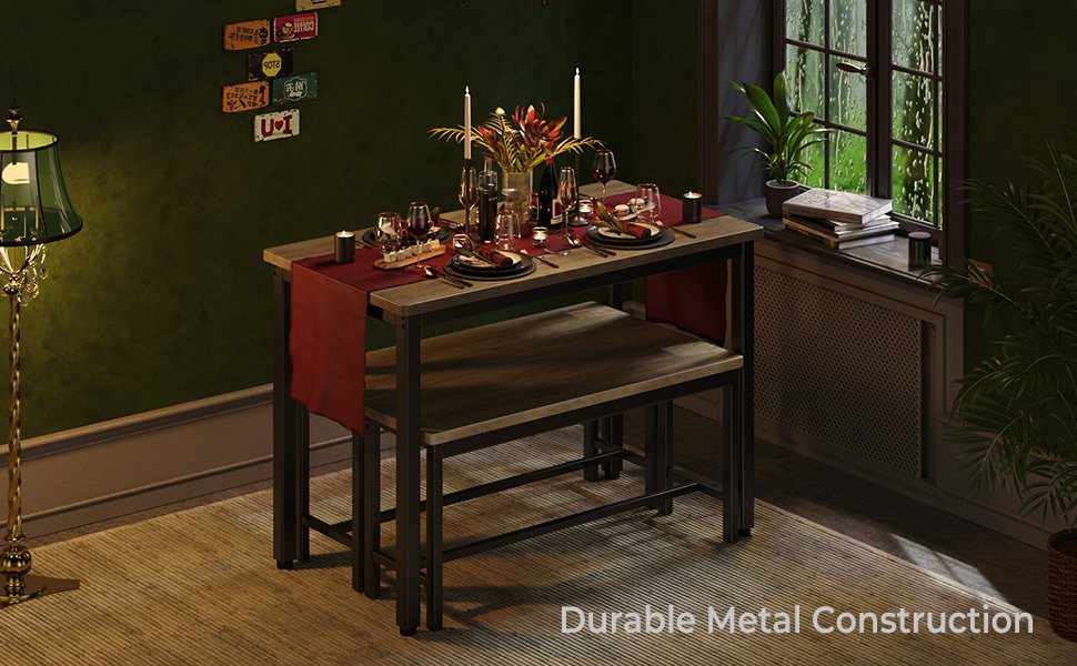 Dining Table Set for 4