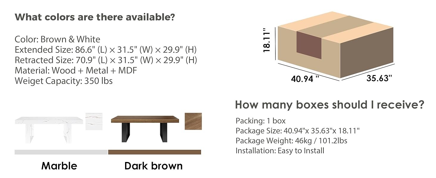 white dining table set for 6